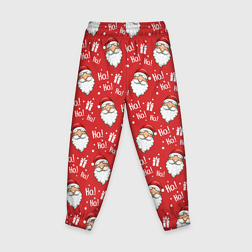 Детские брюки Дед Мороз - Санта Клаус / 3D-принт – фото 2