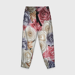 Детские брюки Цветы роз