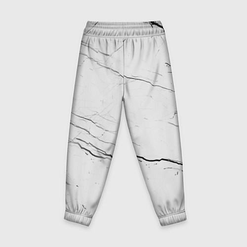 Детские брюки Серый мрамор / 3D-принт – фото 2