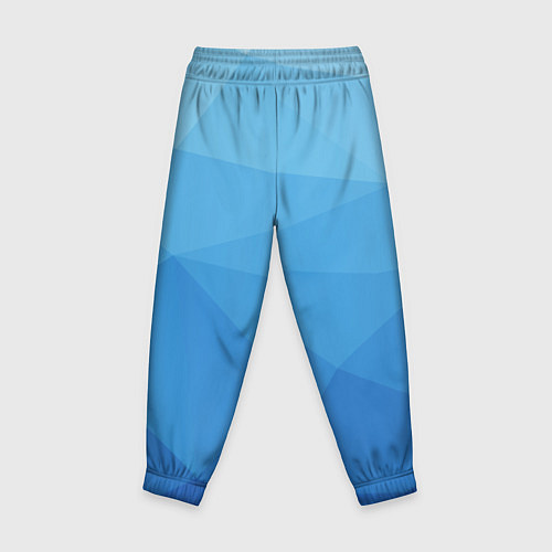 Детские брюки Неправильный геометрический абстрактный фон / 3D-принт – фото 2