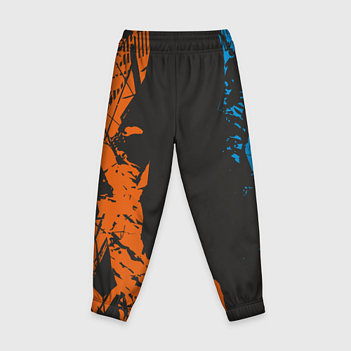Детские брюки Огонь и вода / 3D-принт – фото 2