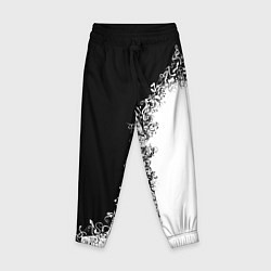 Брюки детские Инь и Янь, цвет: 3D-принт