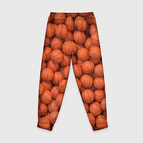 Детские брюки Баскетбольные мячи / 3D-принт – фото 2
