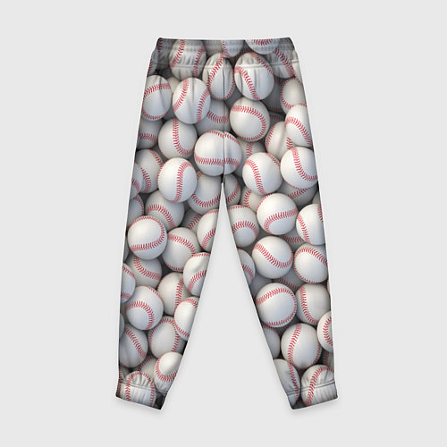 Детские брюки Бейсбольные мячи / 3D-принт – фото 2