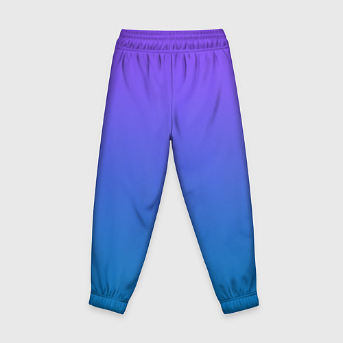 Детские брюки Фиолетовый рассвет / 3D-принт – фото 2