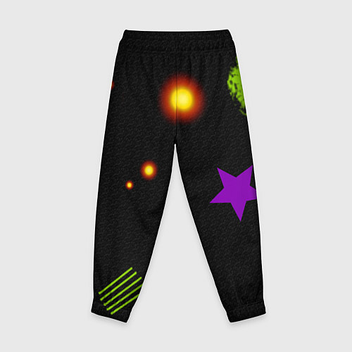 Детские брюки Cosmic view / 3D-принт – фото 2