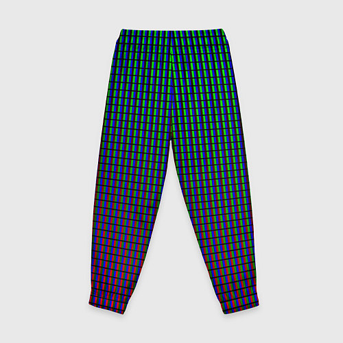 Детские брюки Multicolored texture / 3D-принт – фото 2