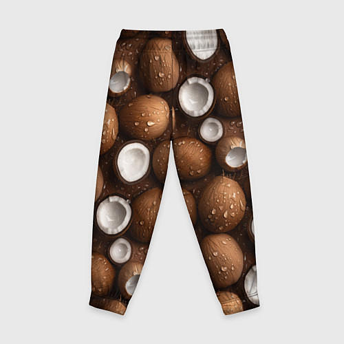 Детские брюки Сочная текстура из кокосов / 3D-принт – фото 2