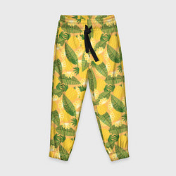 Детские брюки Летний паттерн с ананасами