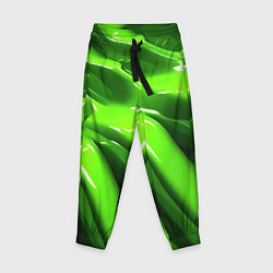 Детские брюки Текстура зеленая слизь