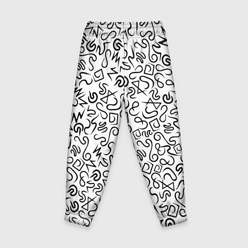 Детские брюки Текстурка / 3D-принт – фото 2