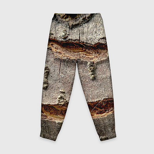 Детские брюки Деревянный разлом / 3D-принт – фото 2