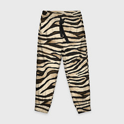 Детские брюки Шкура зебры и белого тигра