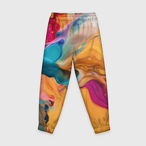 Детские брюки Roblox Logo Color / 3D-принт – фото 2