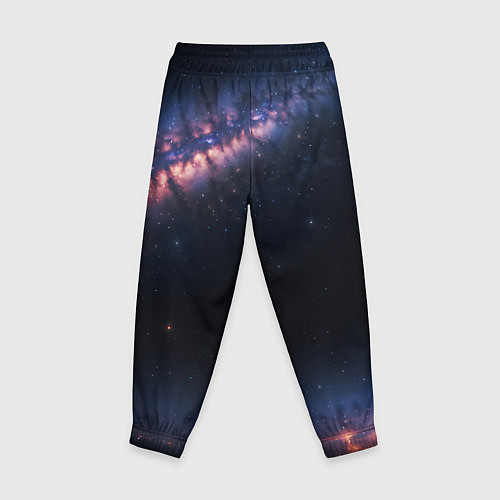 Детские брюки Млечный путь в звездном небе / 3D-принт – фото 2