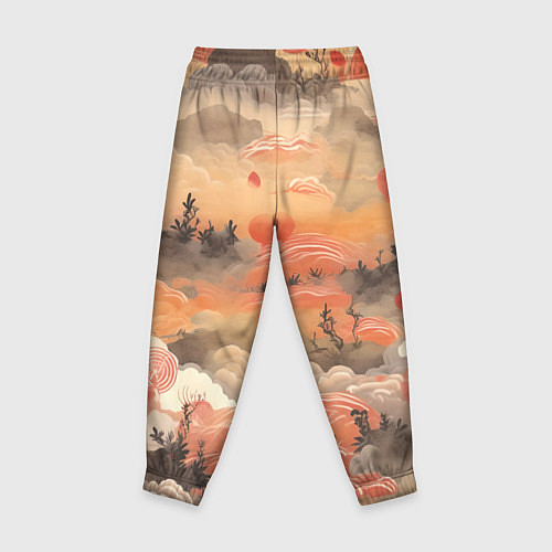 Детские брюки Japen pattern / 3D-принт – фото 2