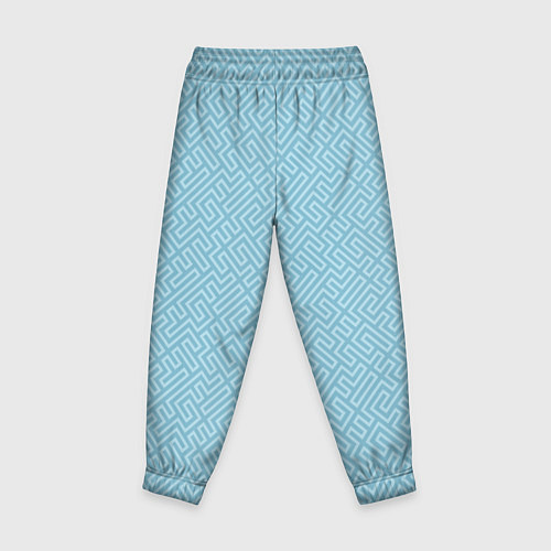 Детские брюки Паттерн из простых линий / 3D-принт – фото 2