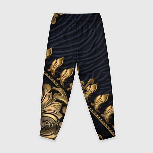 Детские брюки Золотой герб России лепнина / 3D-принт – фото 2