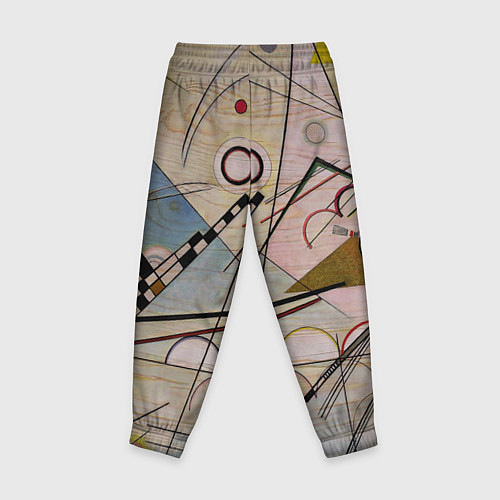 Детские брюки Неизвестные фигуры / 3D-принт – фото 2