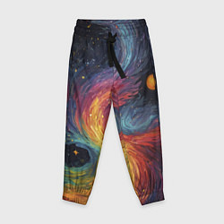 Детские брюки Звездный вихрь абстрактная живопись