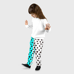 Брюки детские Roblox pattern logo mobile, цвет: 3D-принт — фото 2