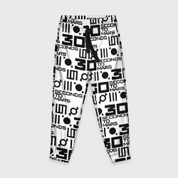 Детские брюки Thirty Seconds to Mars pattern rock