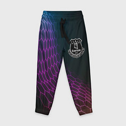 Брюки детские Everton футбольная сетка, цвет: 3D-принт