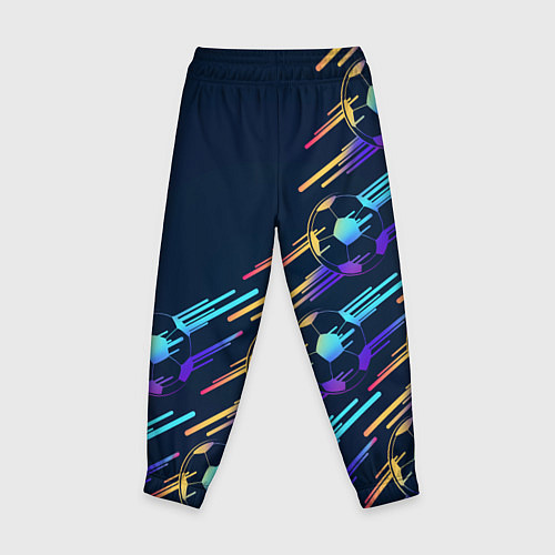 Детские брюки Porto градиентные мячи / 3D-принт – фото 2