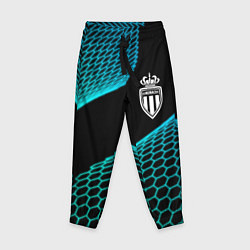 Брюки детские Monaco football net, цвет: 3D-принт