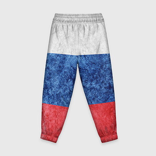 Детские брюки Флаг России разноцветный / 3D-принт – фото 2