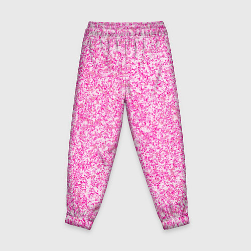 Детские брюки Светло-розовый текстура напыление / 3D-принт – фото 2