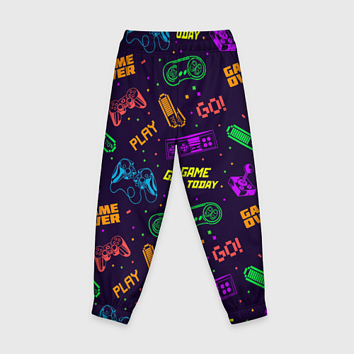 Детские брюки Game today / 3D-принт – фото 2