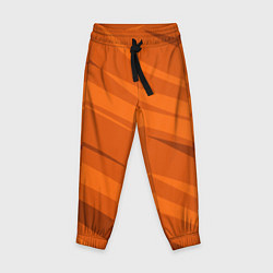 Детские брюки Тёмный оранжевый полосами