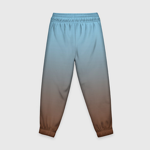 Детские брюки Текстура градиент / 3D-принт – фото 2