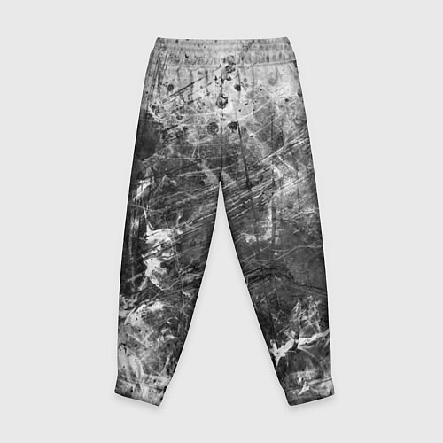 Детские брюки Абстракция - серый дым / 3D-принт – фото 2