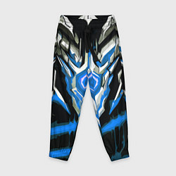 Детские брюки Абстрактная синяя руна