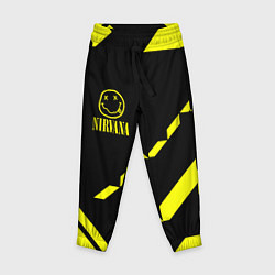 Детские брюки Nirvana geometry yellow