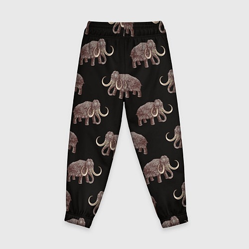 Детские брюки Мамонтовый паттерн / 3D-принт – фото 2