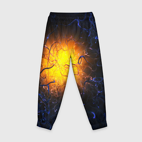 Детские брюки Абстракция зарождение звезды / 3D-принт – фото 2