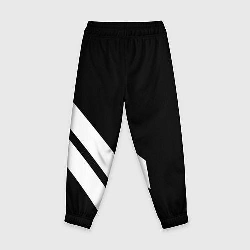 Детские брюки Juventus line white / 3D-принт – фото 2