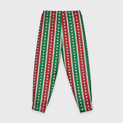 Детские брюки Knitted pattern / 3D-принт – фото 2
