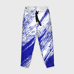 Детские брюки The color is white and blue