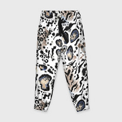 Детские брюки Пятна леопарда абстрактные