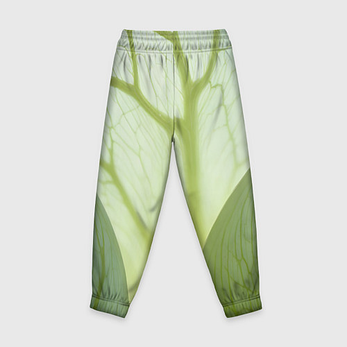 Детские брюки Макро съемка листа / 3D-принт – фото 2