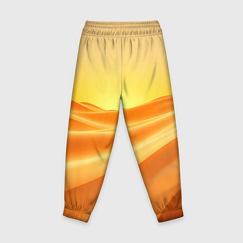 Детские брюки Золотые пески / 3D-принт – фото 2