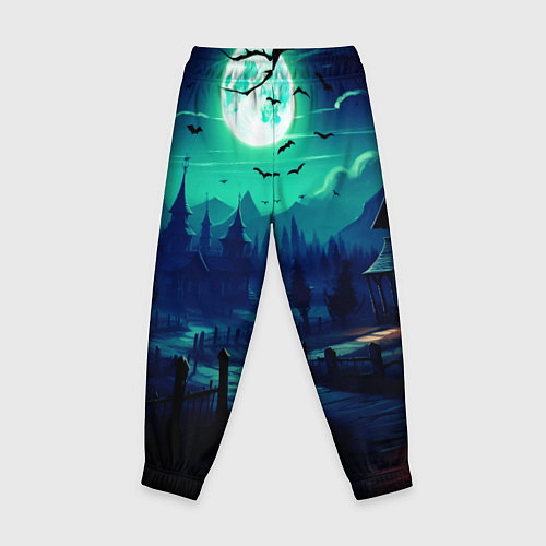 Детские брюки Day of the Dead - Хэллоуин / 3D-принт – фото 2