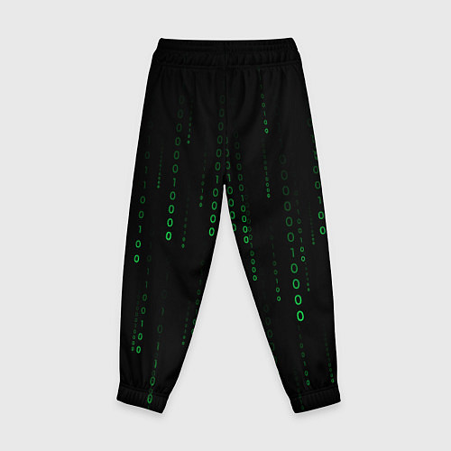 Детские брюки Color black green / 3D-принт – фото 2