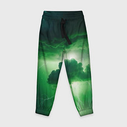 Брюки детские Зелёный гром, цвет: 3D-принт