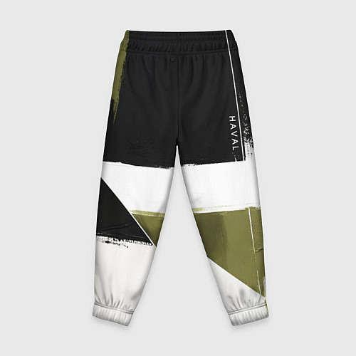 Детские брюки Haval логотип / 3D-принт – фото 2