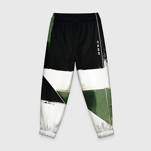 Детские брюки Tank логотип машины / 3D-принт – фото 2